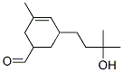 5-(3-Hydroxy-3-methylbutyl)-3-methyl-3-cyclohexene-1-carbaldehyde CAS#: 54221-01-1