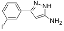 5-(3-IODO-PHENYL)-2H-PYRAZOL-3-YLAMINE CAS#: 502132-87-8