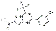 5-(3-METHOXYPHENYL)-7-(TRIFLUOROMETHYL)PYRAZOLO[1,5-A]PYRIMIDINE-2-CARBOXYLIC ACID CAS#: 524036-15-5