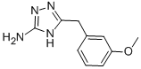 5-(3-Methoxybenzyl)-4H-1,2,4-triazol-3-amine CAS#: 502685-73-6