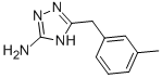 5-(3-Methylbenzyl)-4H-1,2,4-triazol-3-amine CAS#: 502685-82-7