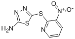 5-[(3-NITRO-2-PYRIDYL)THIO]-1,3,4-THIADIAZOL-2-AMINE CAS#: 499771-19-6