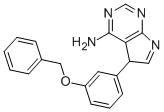 5-(3-(benzyloxy)phenyl)-5H-pyrrolo[2,3-d]pyrimidin-4-amine CAS#: 475489-37-3