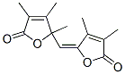 5-[[3,4-Dimethyl-5-oxofuran-2(5H)-ylidene]methyl]-3,4,5-trimethyl-2(5H)-furanone CAS#: 56248-63-6