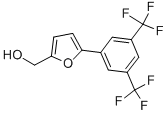 [5-[3,5-DI(TRIFLUOROMETHYL)PHENYL]-2-FURYL]METHANOL CAS#: 424803-19-0
