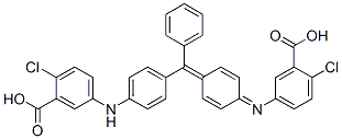 5-[[4-[[4-[(3-carboxy-4-chlorophenyl)amino]phenyl]phenylmethylene]-2,5-cyclohexadien-1-ylidene]amino]-2-chlorobenzoic acid CAS#: 55811-23-9