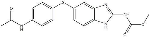 [5-[[4-(Acetylamino)phenyl]thio]-1H-benzimidazol-2-yl]-carbamic acidmethylester CAS#: 56073-95-1