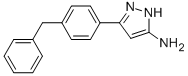 5-(4-BENZYL-PHENYL)-2H-PYRAZOL-3-YLAMINE CAS#: 502132-90-3