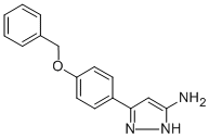 5-(4-BENZYLOXY-PHENYL)-2H-PYRAZOL-3-YLAMINE CAS#: 502132-35-6