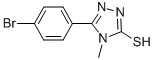 5-(4-BROMO-PHENYL)-4-METHYL-4 H-[1,2,4]TRIAZOLE-3-THIOL CAS#: 494194-50-2