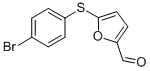 5-[(4-BROMOPHENYL)SULFANYL]-2-FURALDEHYDE CAS#: 56656-94-1