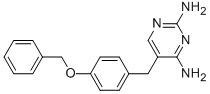 5-[(4-Benzyloxy)benzyl]-2,4-diaminopyrimidine CAS#: 49873-11-2