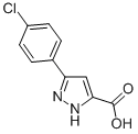 5-(4-CHLOROPHENYL)-1H-PYRAZOLE-3-CARBOXYLIC ACID CAS#: 54006-63-2