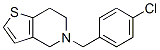 5-[(4-Chlorophenyl)methyl]-4,5,6,7-tetrahydrothieno[3,2-c]pyridine CAS#: 55157-56-7