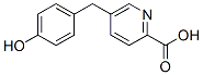 5-[(4-Hydroxyphenyl)methyl]-2-pyridinecarboxylic acid CAS#: 56153-30-1
