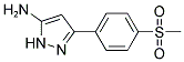 5-(4-METHANESULFONYL-PHENYL)-2H-PYRAZOL-3-YLAMINE CAS#: 502133-15-5