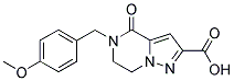 5-(4-METHOXYBENZYL)-4-OXO-4,5,6,7-TETRAHYDROPYRAZOLO[1,5-A]PYRAZINE-2-CARBOXYLIC ACID CAS#: 477854-40-3