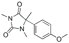 5-(4-Methoxyphenyl)-1,3,5-trimethyl-2,4-imidazolidinedione CAS#: 55822-91-8