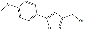 (5-(4-Methoxyphenyl)isoxazol-3-yl)methanol CAS#: 58492-77-6