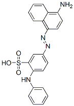 5-[(4-amino-1-naphthyl)azo]-2-anilinobenzenesulphonic acid CAS#: 54363-79-0