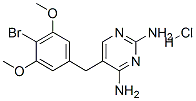 5-[(4-bromo-3,5-dimethoxyphenyl)methyl]pyrimidine-2,4-diamine hydrochloride CAS#: 56518-40-2