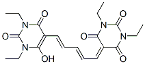 5-[5-(1,3-diethyl-1,2,3,4-tetrahydro-6-hydroxy-2,4-dioxo-5-pyrimidinyl)penta-2,4-dienylidene]-1,3-diethylbarbituric acid CAS#: 54444-01-8