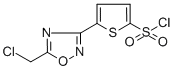 5-[5-(CHLOROMETHYL)-1,2,4-OXADIAZOL-3-YL]-2-THIOPHENESULFONYL CHLORIDE CAS#: 423768-39-2