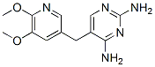 5-[(5,6-Dimethoxy-3-pyridinyl)methyl]pyrimidine-2,4-diamine CAS#: 52606-05-0
