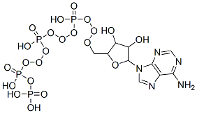 [[[[5-(6-aminopurin-9-yl)-3,4-dihydroxy-oxolan-2-yl]methoxy-hydroxy-phosphoryl]oxy-hydroxy-phosphoryl]oxy-hydroxy-phosphoryl]oxyphosphonic acid CAS#: 58337-43-2