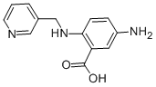 5-AMINO-2-[(PYRIDIN-3-YLMETHYL)-AMINO]-BENZOIC ACID CAS#: 425662-35-7