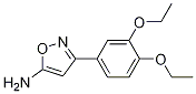 5-AMino-3-(3,4-diethoxyphenyl)isoxazole CAS#: 501325-89-9