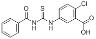 5-[[(BENZOYLAMINO)THIOXOMETHYL]AMINO]-2-CHLORO-BENZOIC ACID CAS#: 535938-48-8