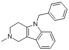 5-BENZYL-2-METHYL-2,3,4,5-TETRAHYDRO-1H-PYRIDO[4,3-B]INDOLE CAS#: 524-81-2