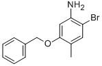 5-(BENZYLOXY)-2-BROMO-4-METHYLANILINE CAS#: 499770-88-6