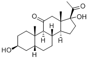 5-BETA-PREGNAN-3-BETA, 17-DIOL-11,20-DIONE CAS#: 570-40-1