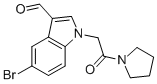 5-BROMO-1-[2-OXO-2-(1-PYRROLIDINYL)ETHYL]-1H-INDOLE-3-CARBALDEHYDE CAS#: 434299-46-4