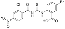 5-BROMO-2-[[[(2-CHLORO-4-NITROBENZOYL)AMINO]THIOXOMETHYL]AMINO]-BENZOIC ACID CAS#: 532418-44-3