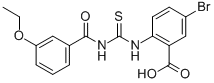 5-BROMO-2-[[[(3-ETHOXYBENZOYL)AMINO]THIOXOMETHYL]AMINO]-BENZOIC ACID CAS#: 532945-14-5