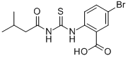5-BROMO-2-[[[(3-METHYL-1-OXOBUTYL)AMINO]THIOXOMETHYL]AMINO]-BENZOIC ACID CAS#: 532423-38-4
