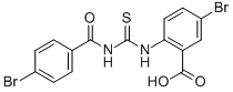 5-BROMO-2-[[[(4-BROMOBENZOYL)AMINO]THIOXOMETHYL]AMINO]-BENZOIC ACID CAS#: 532943-92-3