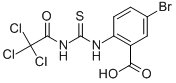 5-BROMO-2-[[THIOXO[(TRICHLOROACETYL)AMINO]METHYL]AMINO]-BENZOIC ACID CAS#: 535978-85-9