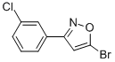 5-BROMO-3-(3-CHLOROPHENYL)ISOXAZOLE CAS#: 51725-91-8