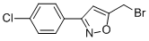 5-(BROMOMETHYL)-3-(4-CHLOROPHENYL)ISOXAZOLE CAS#: 5300-92-5