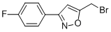 5-BROMOMETHYL-3-(4-FLUORO-PHENYL)-ISOXAZOLE CAS#: 5262-25-9