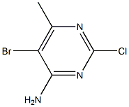 5-BroMo-2-chloro-6-MethylpyriMidin-4-aMine CAS#: 54093-23-1