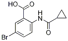 5-BroMo-2-[(cyclopropylcarbonyl)aMino]benzoic Acid CAS#: 401462-74-6