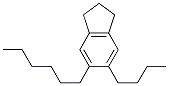 5-Butyl-6-hexyl-2,3-dihydro-1H-indene CAS#: 55030-45-0