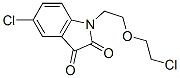 5-CHLORO-1-[2-(2-CHLORO-ETHOXY)-ETHYL]-1H-INDOLE-2,3-DIONE CAS#: 416899-97-3