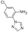 5-CHLORO-2-(1H-1,2,4-TRIAZOL-1-YL)ANILINE CAS#: 450399-92-5