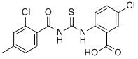 5-CHLORO-2-[[[(2-CHLORO-4-METHYLBENZOYL)AMINO]THIOXOMETHYL]AMINO]-BENZOIC ACID CAS#: 532949-52-3